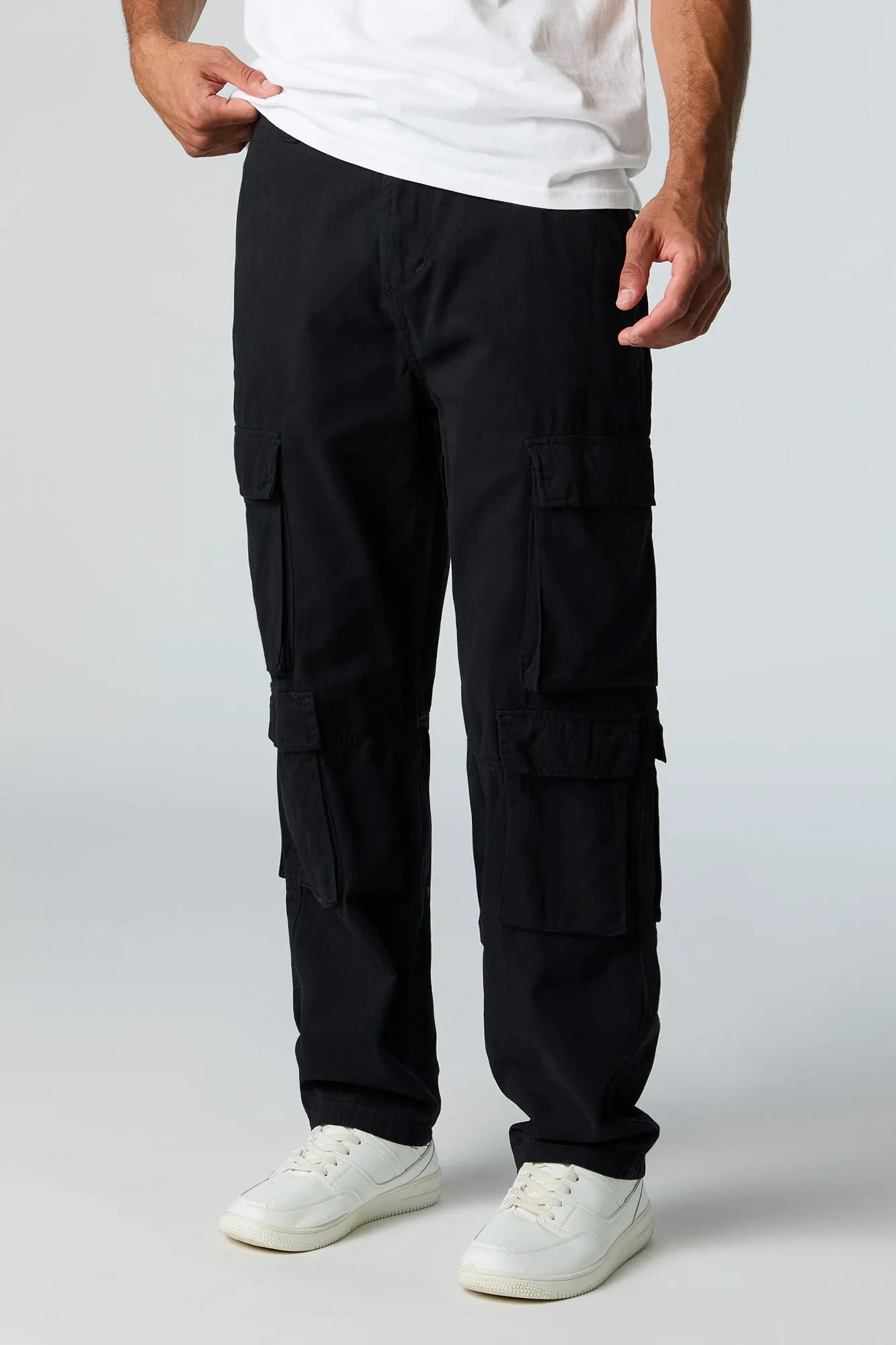 4 Pocket Cargo Straight Leg Cargo Pant