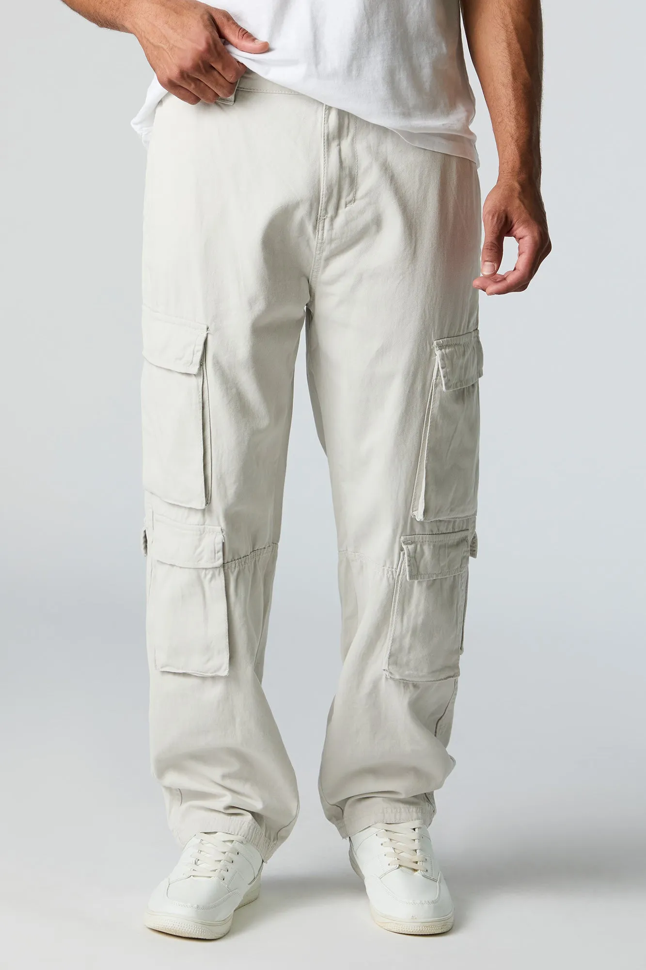 4 Pocket Cargo Straight Leg Cargo Pant