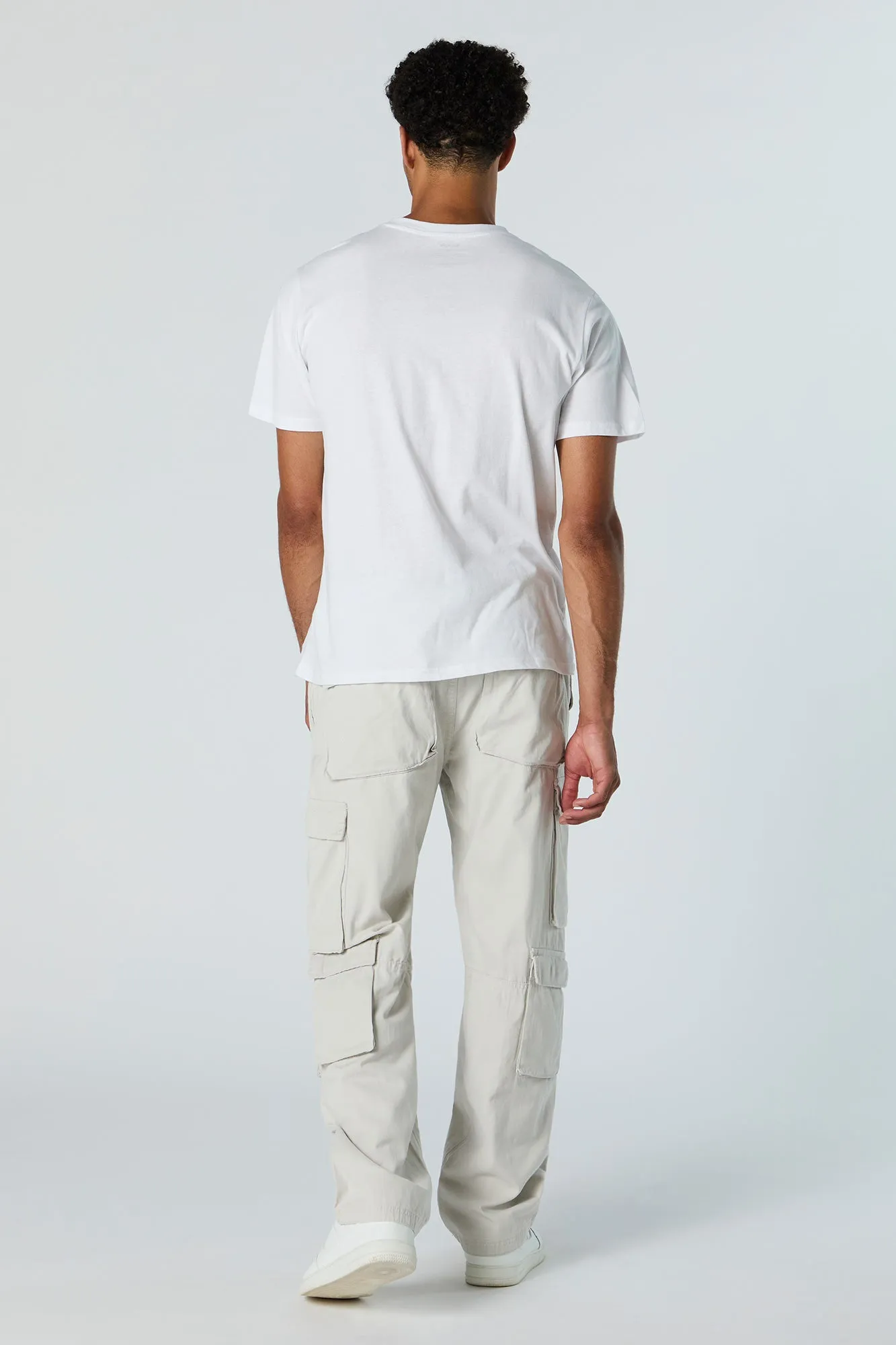 4 Pocket Cargo Straight Leg Cargo Pant