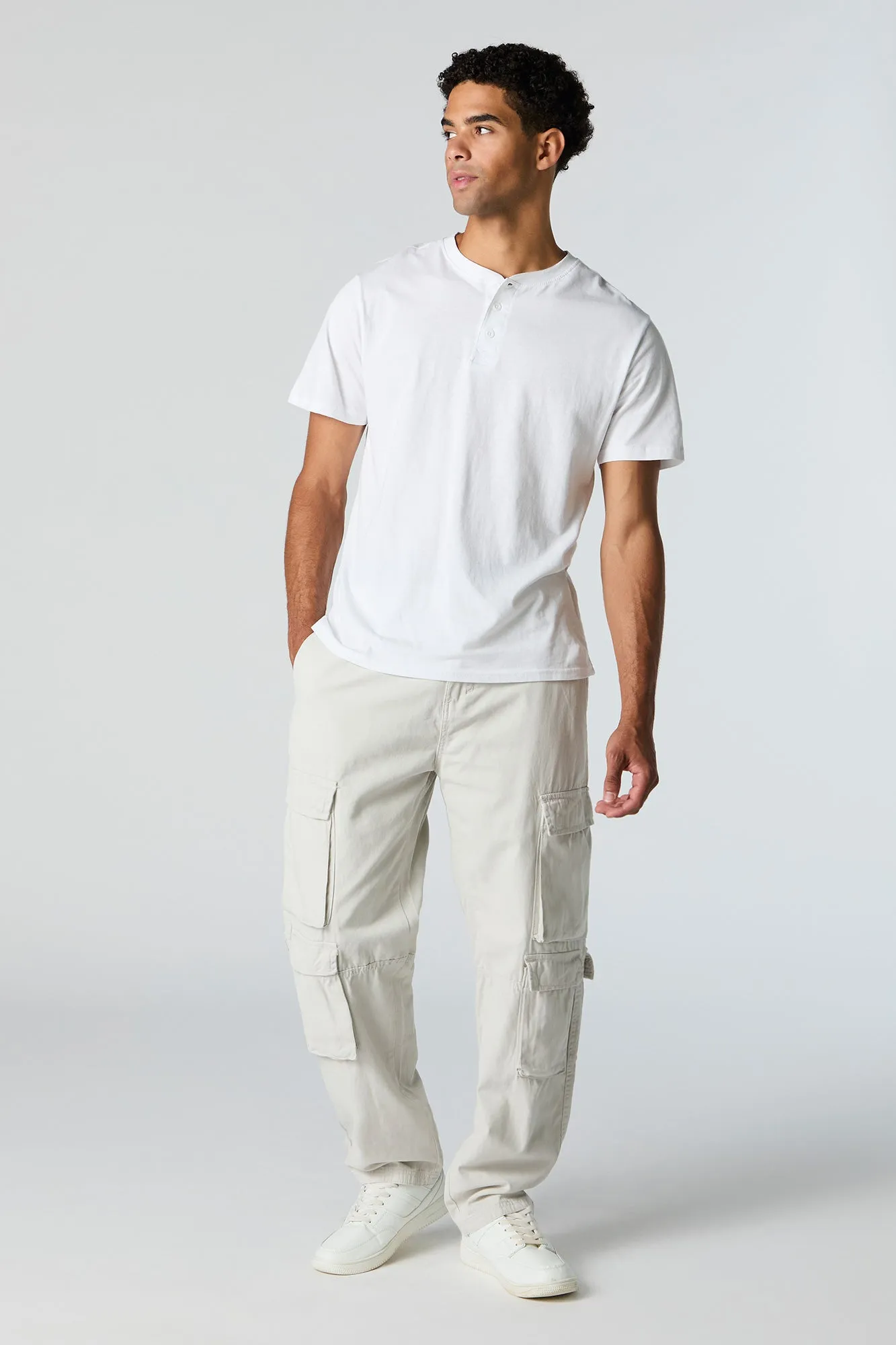 4 Pocket Cargo Straight Leg Cargo Pant