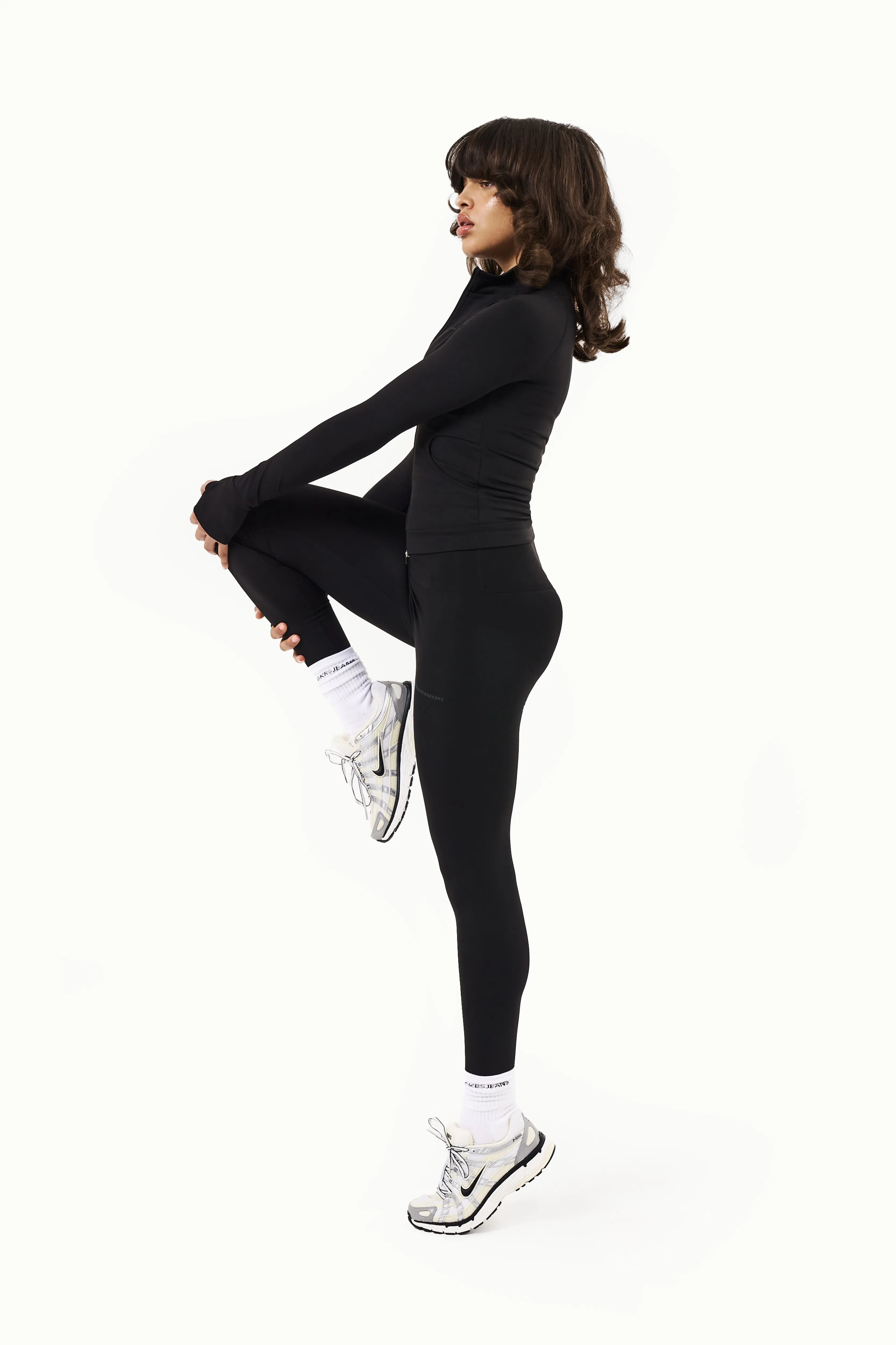 Active Leggings in Jet