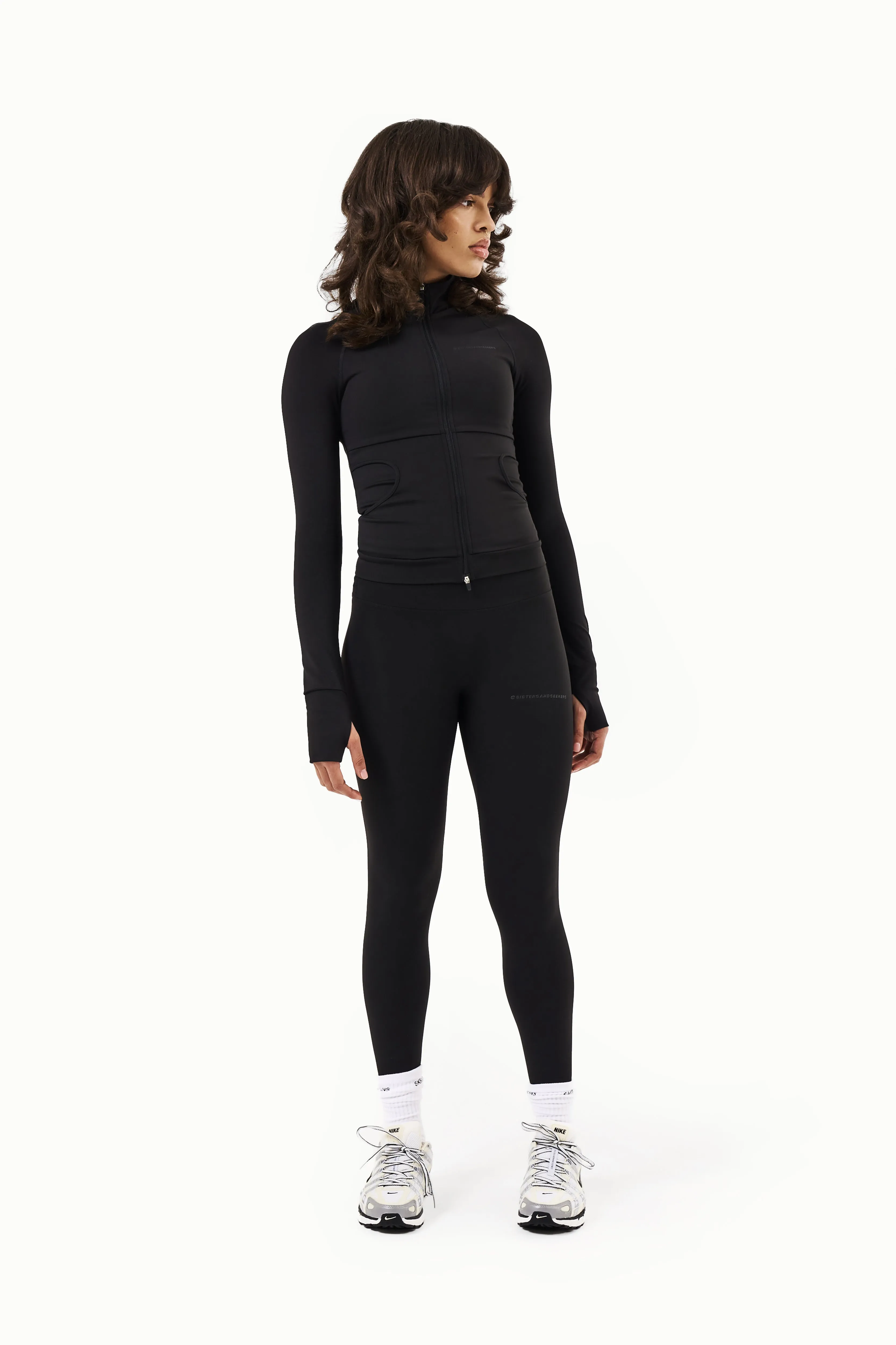 Active Leggings in Jet