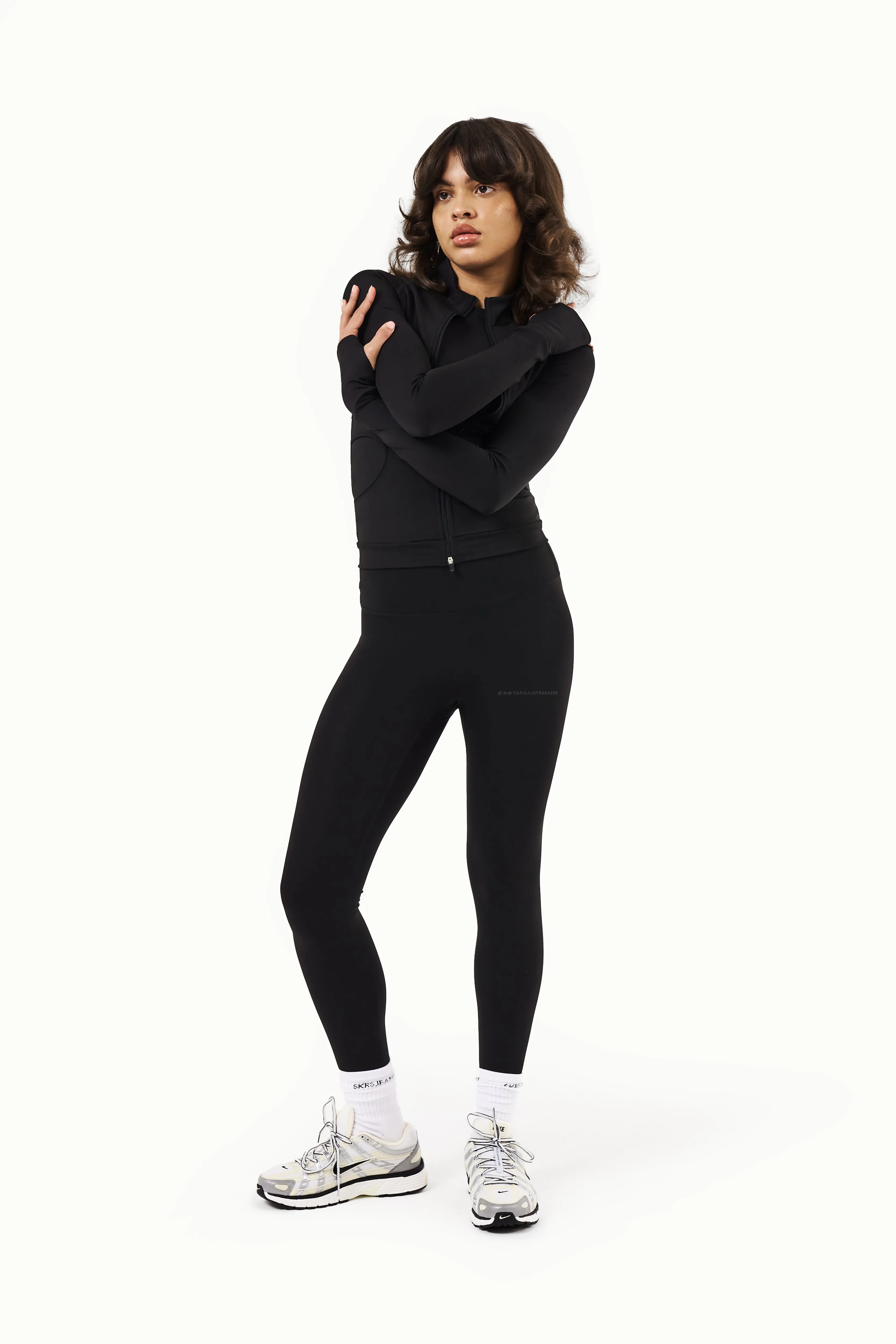 Active Leggings in Jet