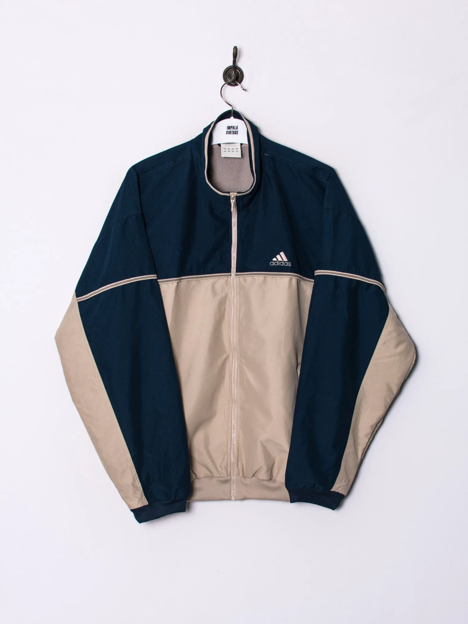 Adidas Blue & Cream Track Jacket