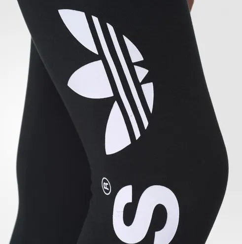 Adidas Originals Trefoil Black Legging