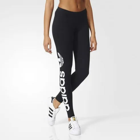 Adidas Originals Trefoil Black Legging