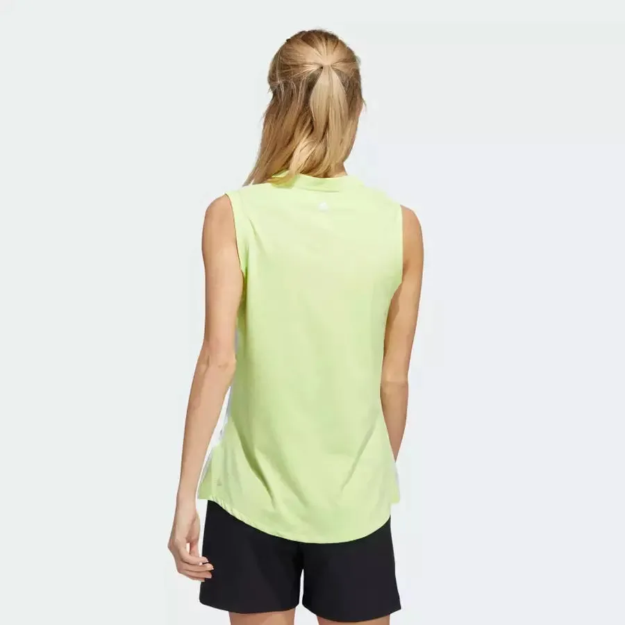 Adidas Sport Ladies Performance Gradient Sleeveless Polo Shirt