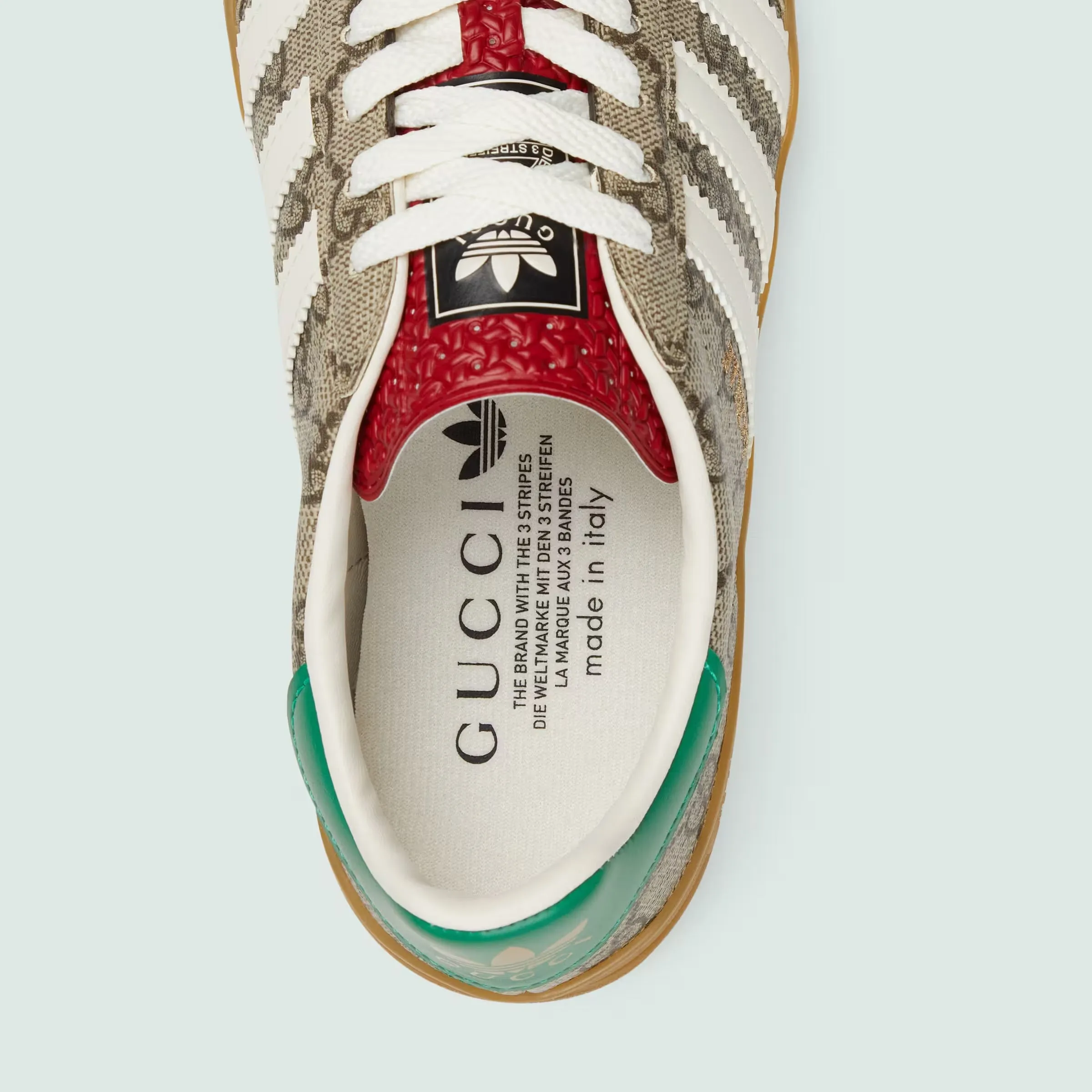 adidas x Gucci Gazelle Beige GG Monogram