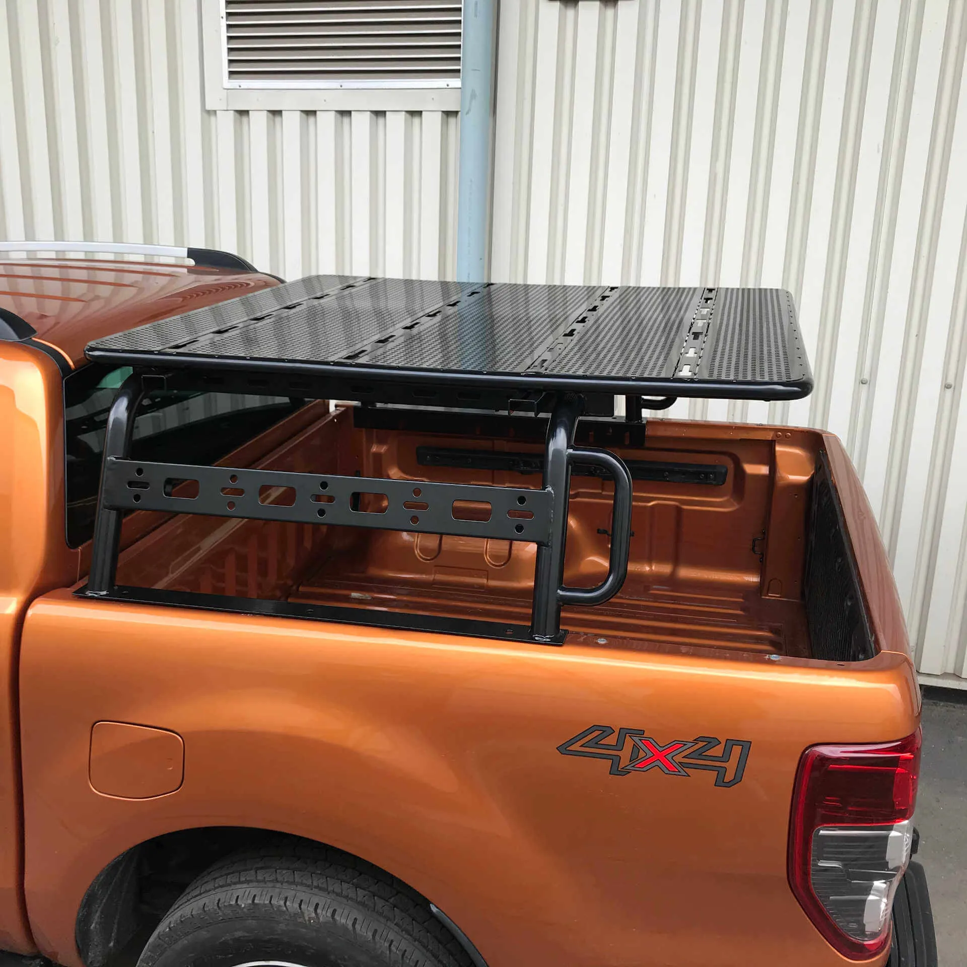 Adjustable Load Bed Cargo Frame with Flat Rack for Nissan Navara NP300 2015 