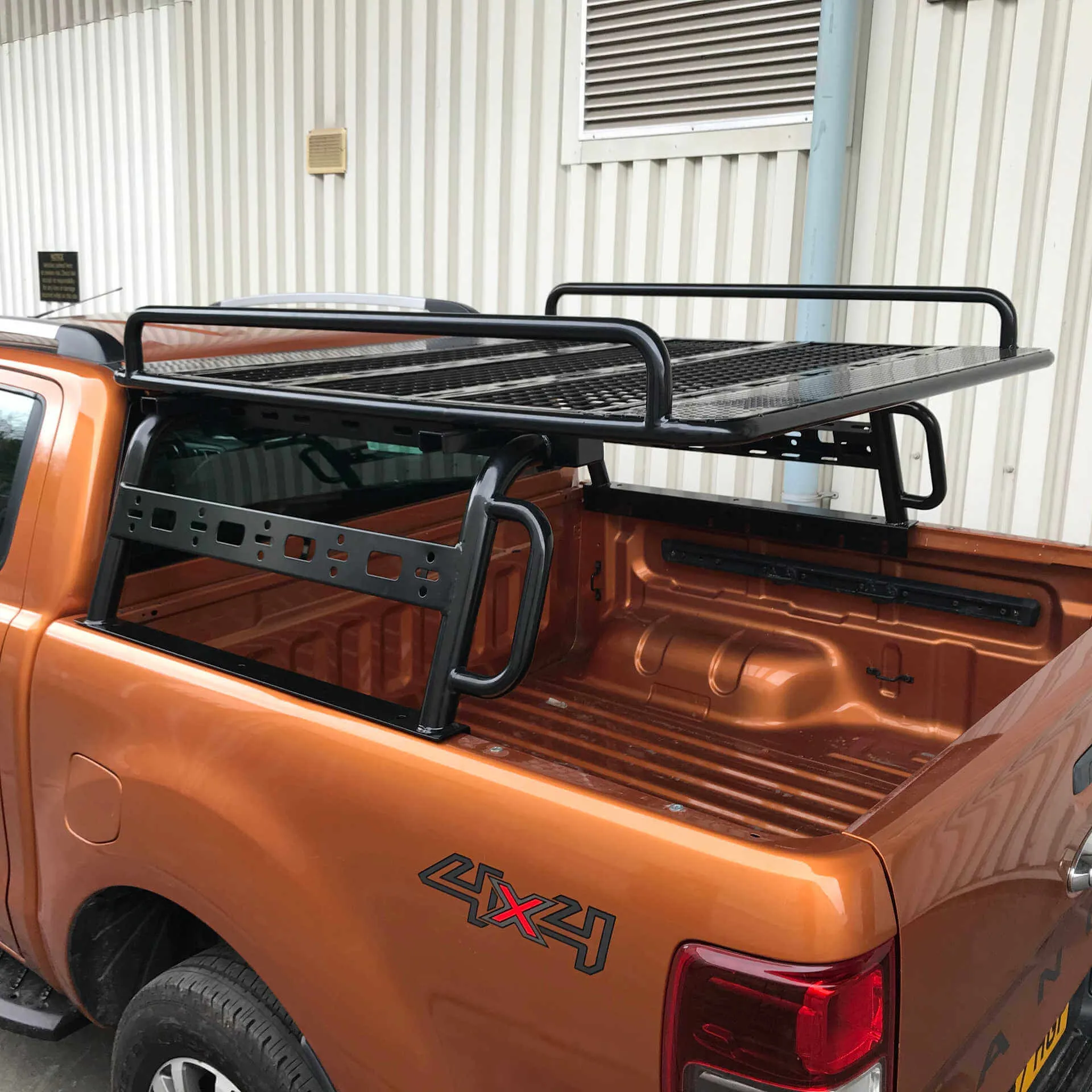 Adjustable Load Bed Cargo Frame with Side Rail Rack for Isuzu D-Max 2007-2012