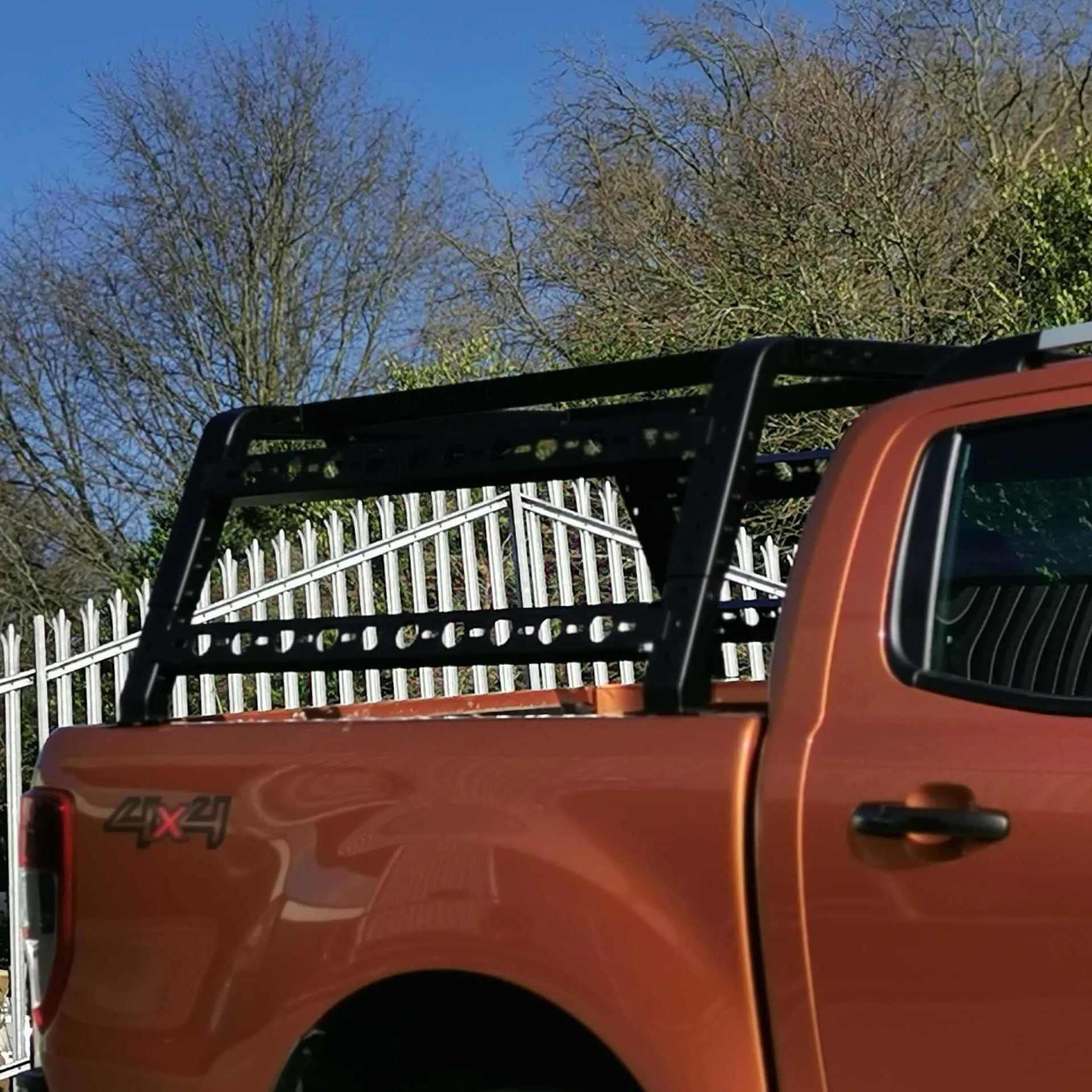 Adjustable Load Bed Roof Top Tent Cargo Frame Rack for Ford Ranger 2012 