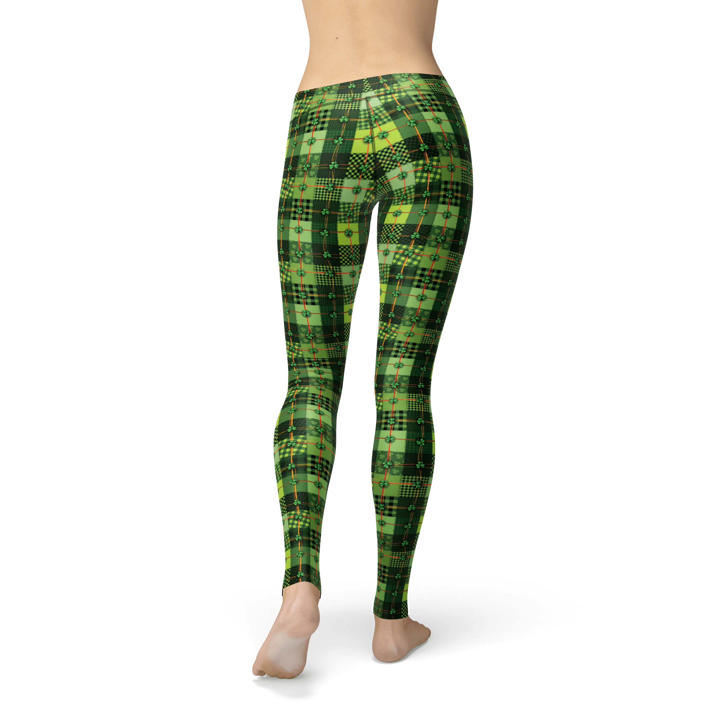 Avery Clover Patchwork Leggings