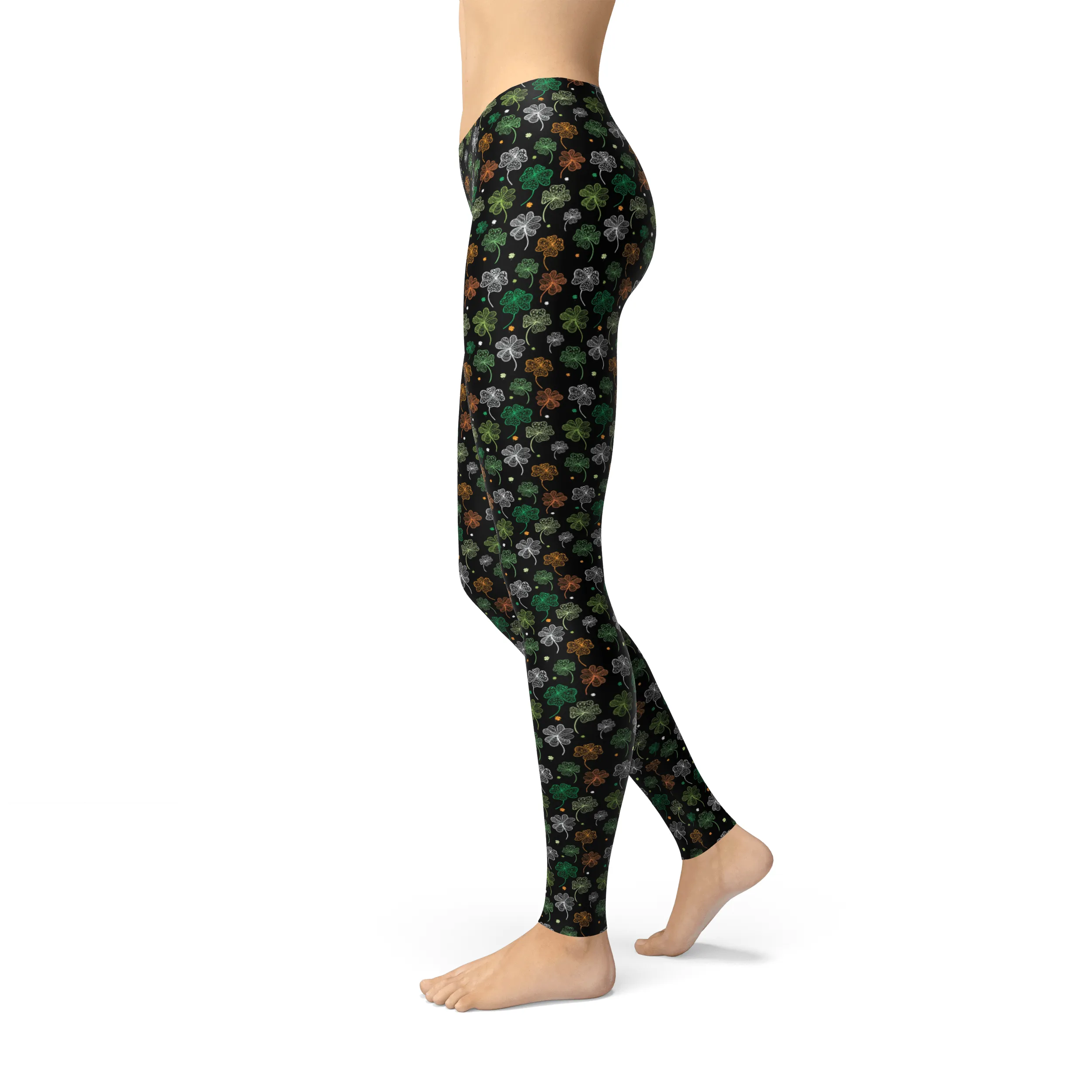 Avery Colored Clovers Leggings