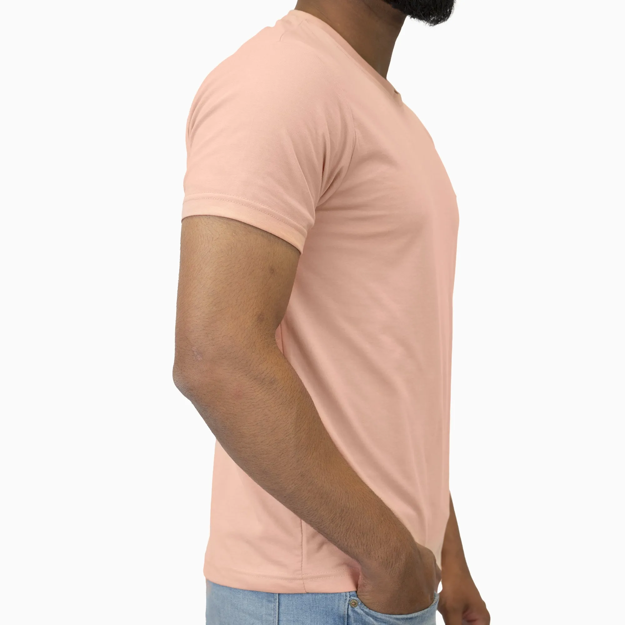 Basic V-Neck-Pink