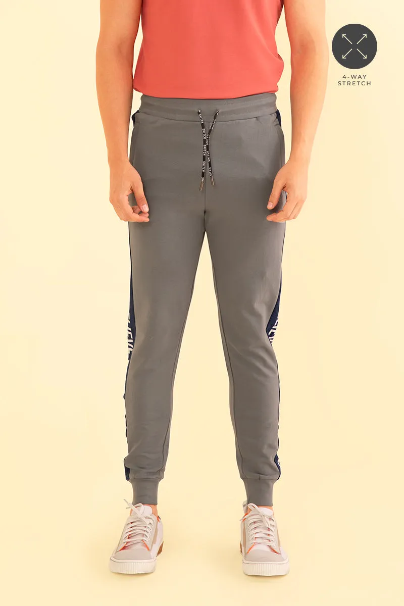 Believe Grey Track Pant