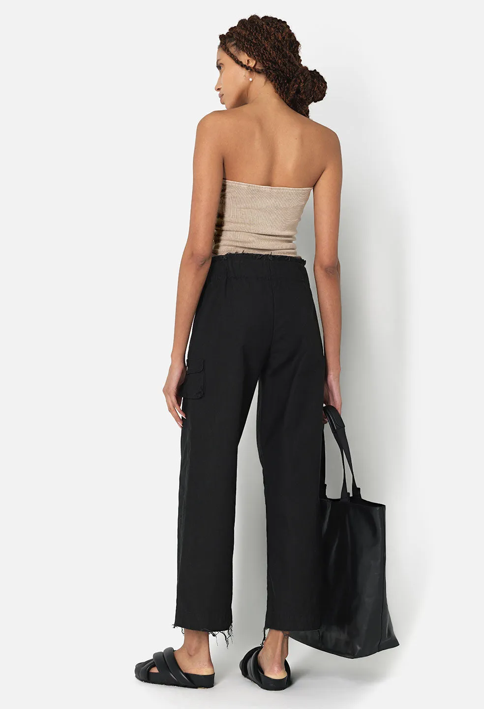 Belted Pant / Black