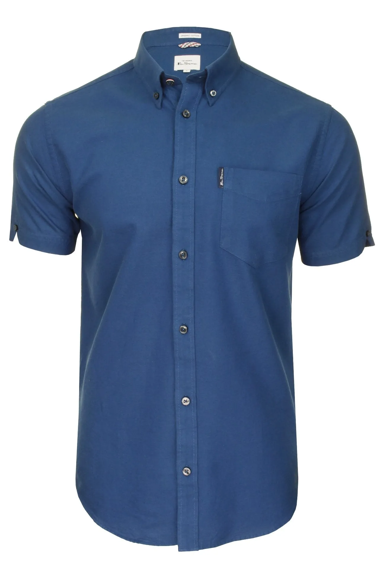 Ben Sherman Mens Shirt 'Signature Oxford' - Short Sleeved