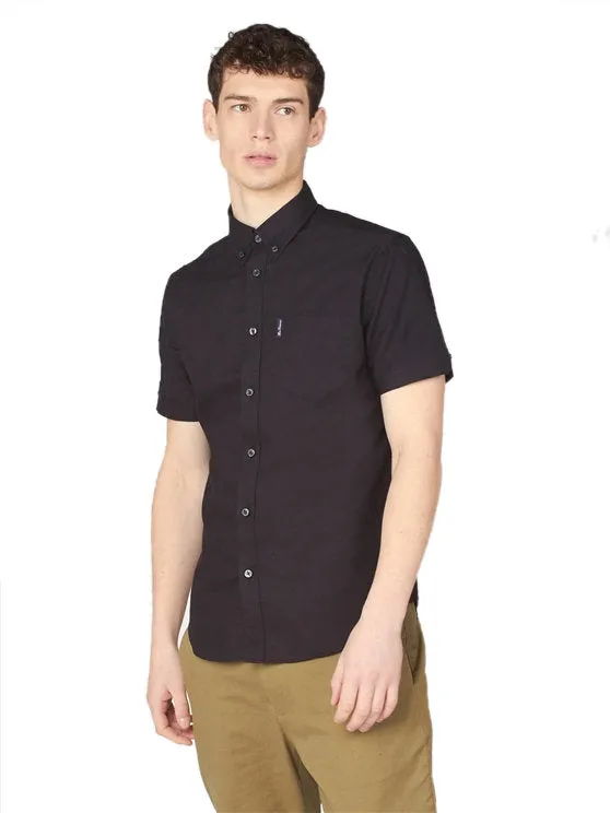 Ben Sherman Mens Shirt 'Signature Oxford' - Short Sleeved