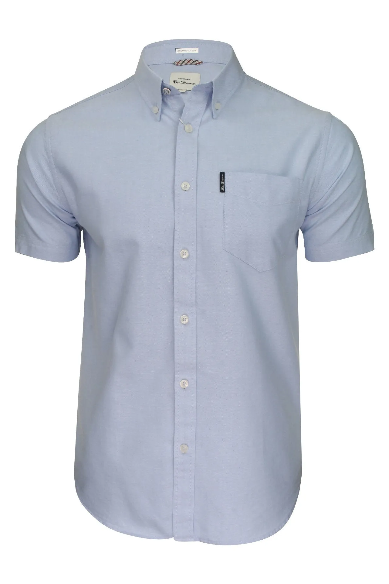 Ben Sherman Mens Shirt 'Signature Oxford' - Short Sleeved