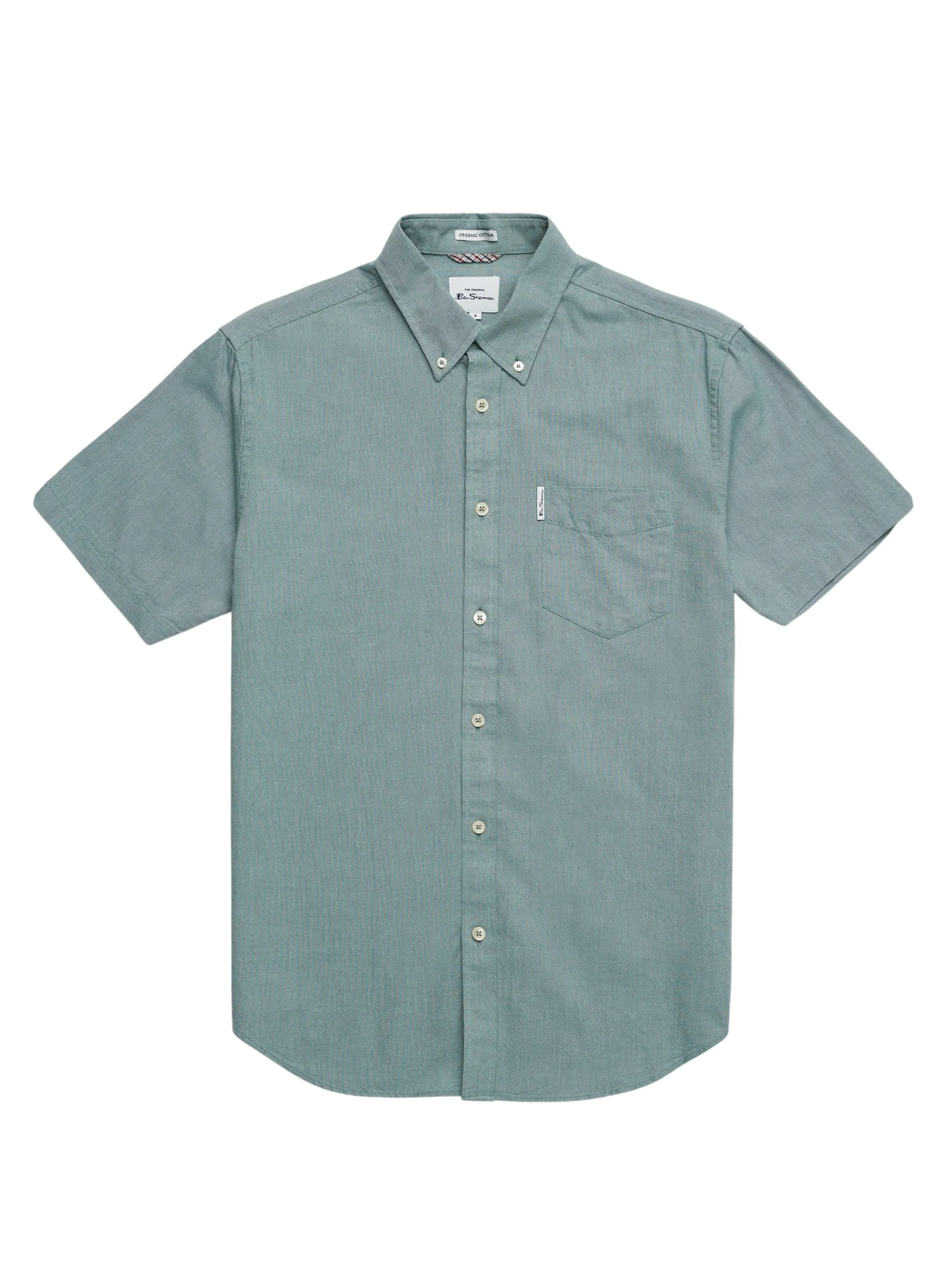 Ben Sherman Mens Shirt 'Signature Oxford' - Short Sleeved