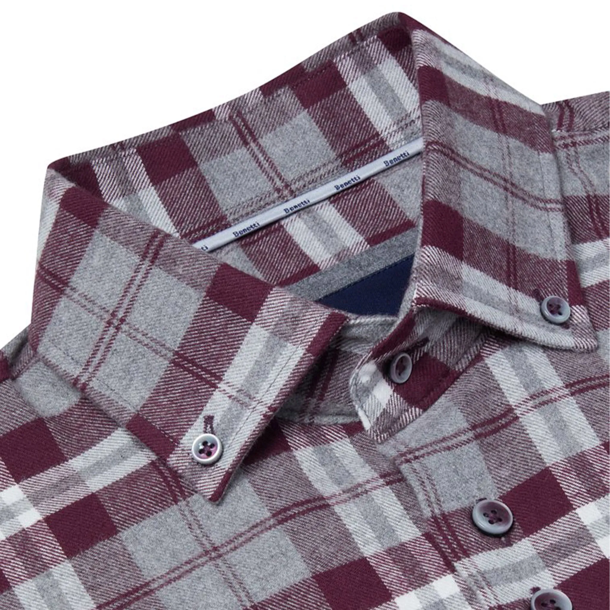 Benetti Casual Shirt - Elliot Wine