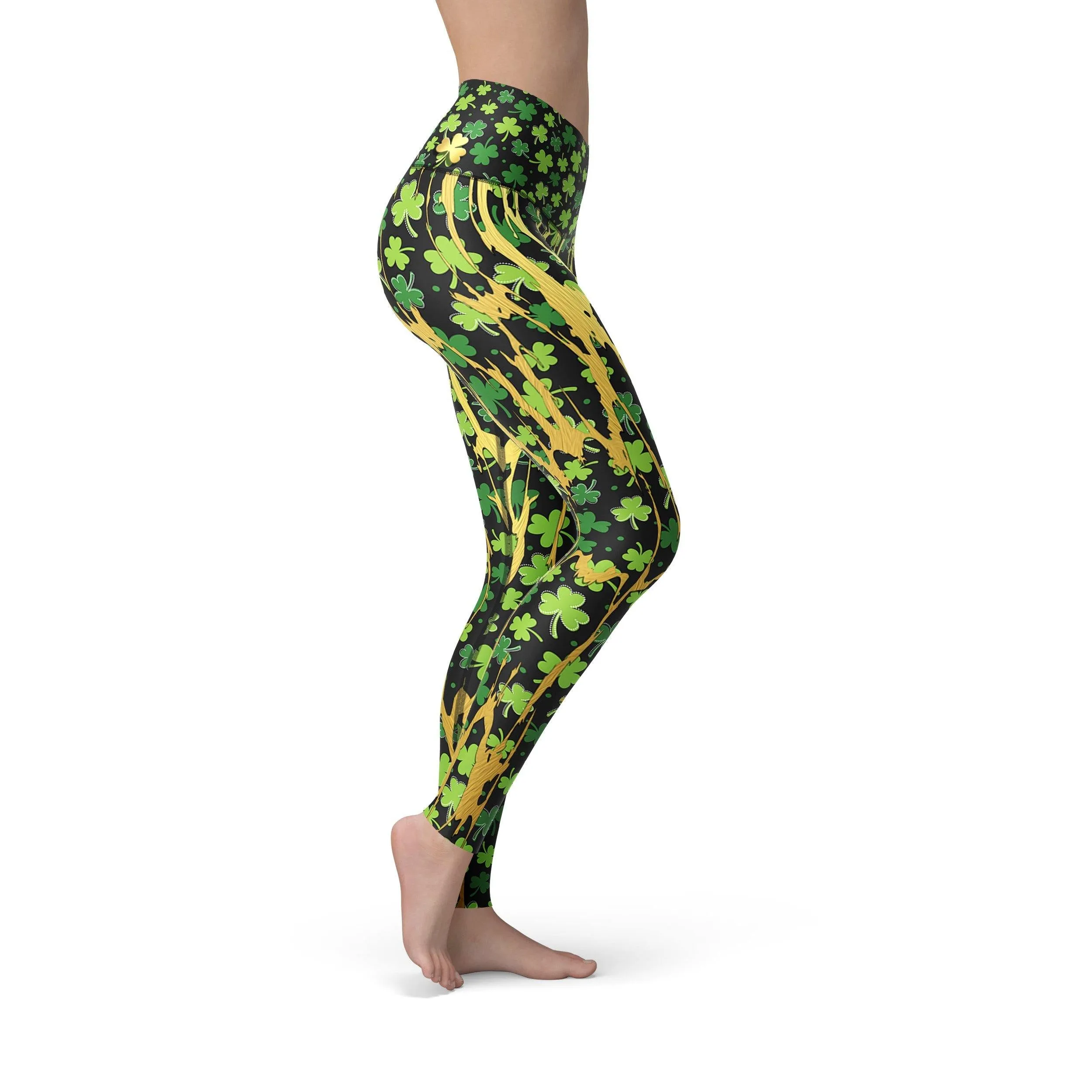 Beverly Irish Golden Clover Leggings