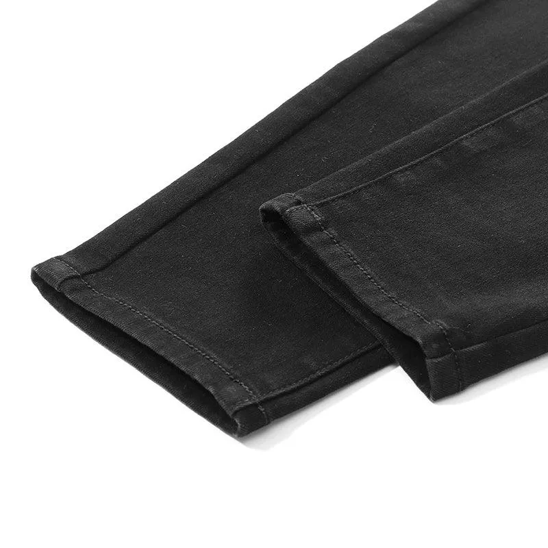 Black Fleece Stretchy Waist Jeans