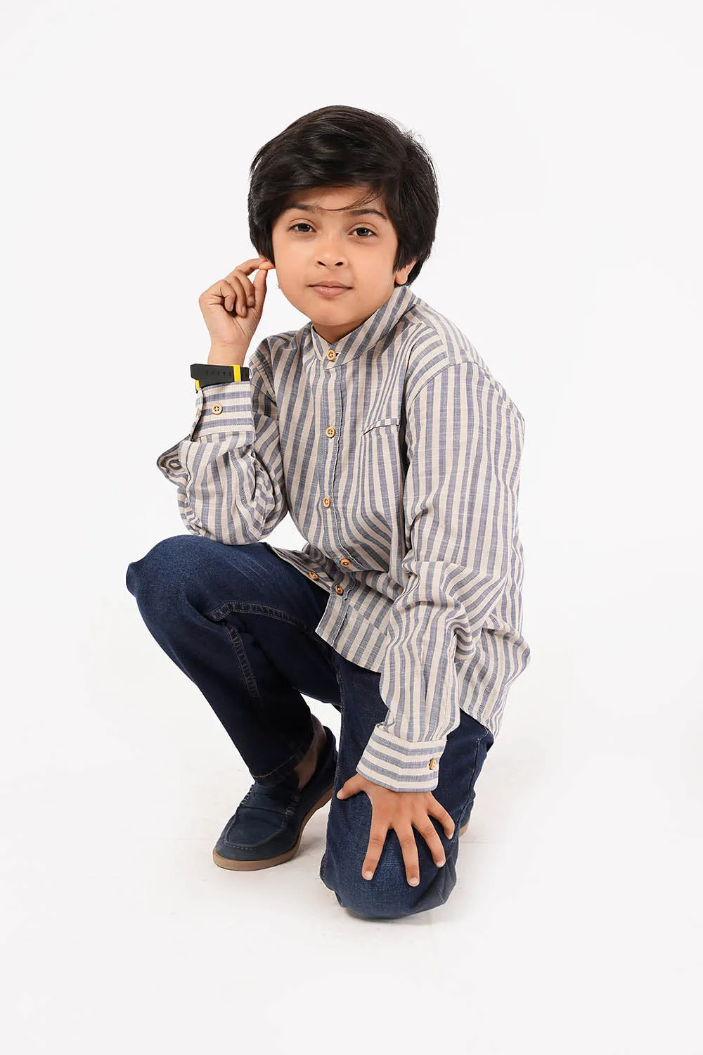 Boy's Full Sleeves Casual Shirt