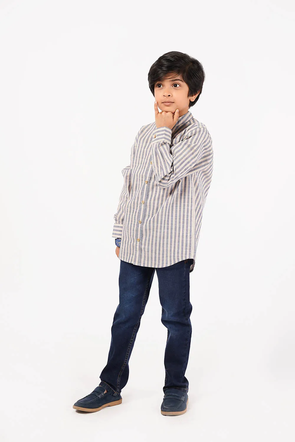 Boy's Full Sleeves Casual Shirt