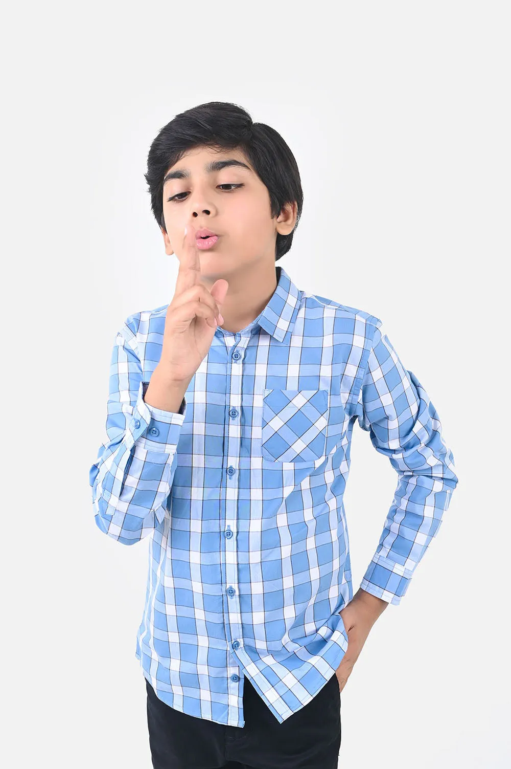 Boy's Long Sleeves Casual Shirt