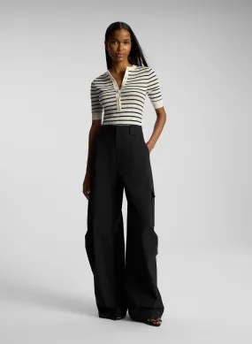 Brie Cotton Cargo Pant