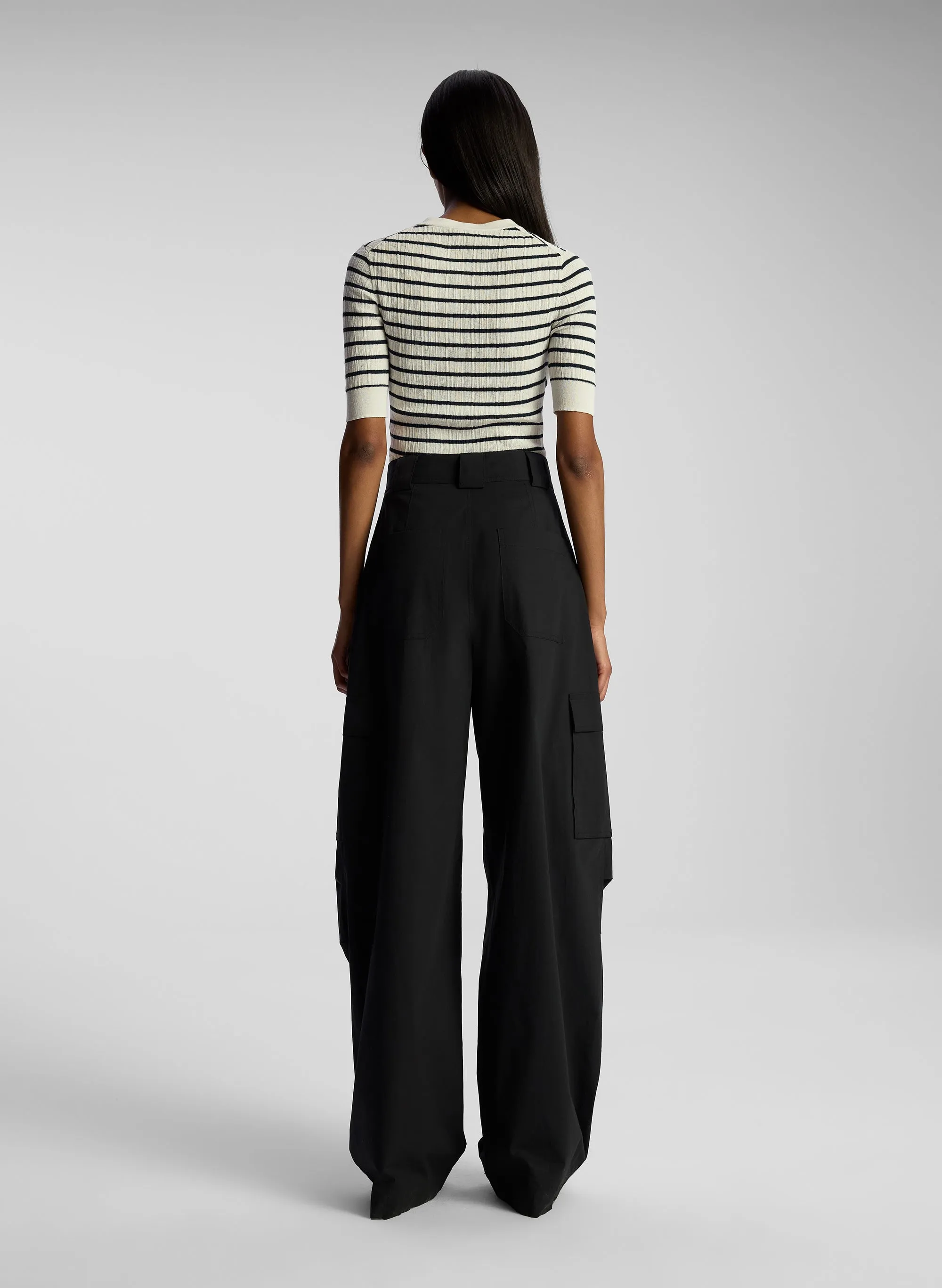 Brie Cotton Cargo Pant