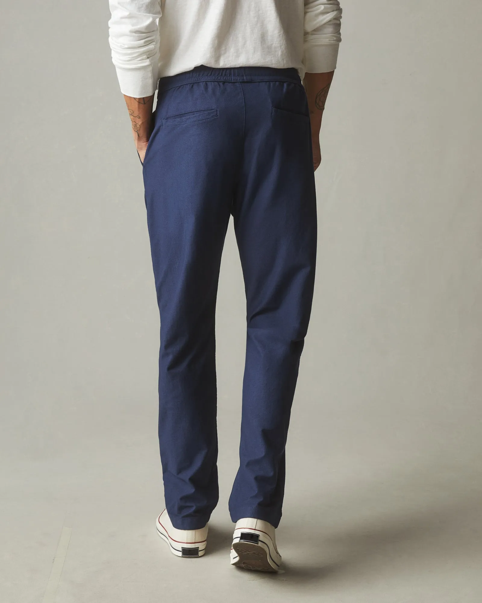 Brushed Twill Pant - Naval Academy