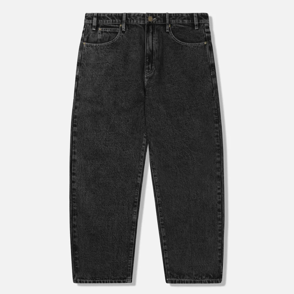 Butter Goods - Applique Denim Jeans - Acid Black