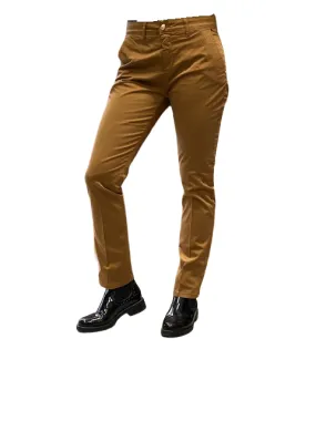 CafèNoir women's Chino trousers C7JP0110 M068 toffee