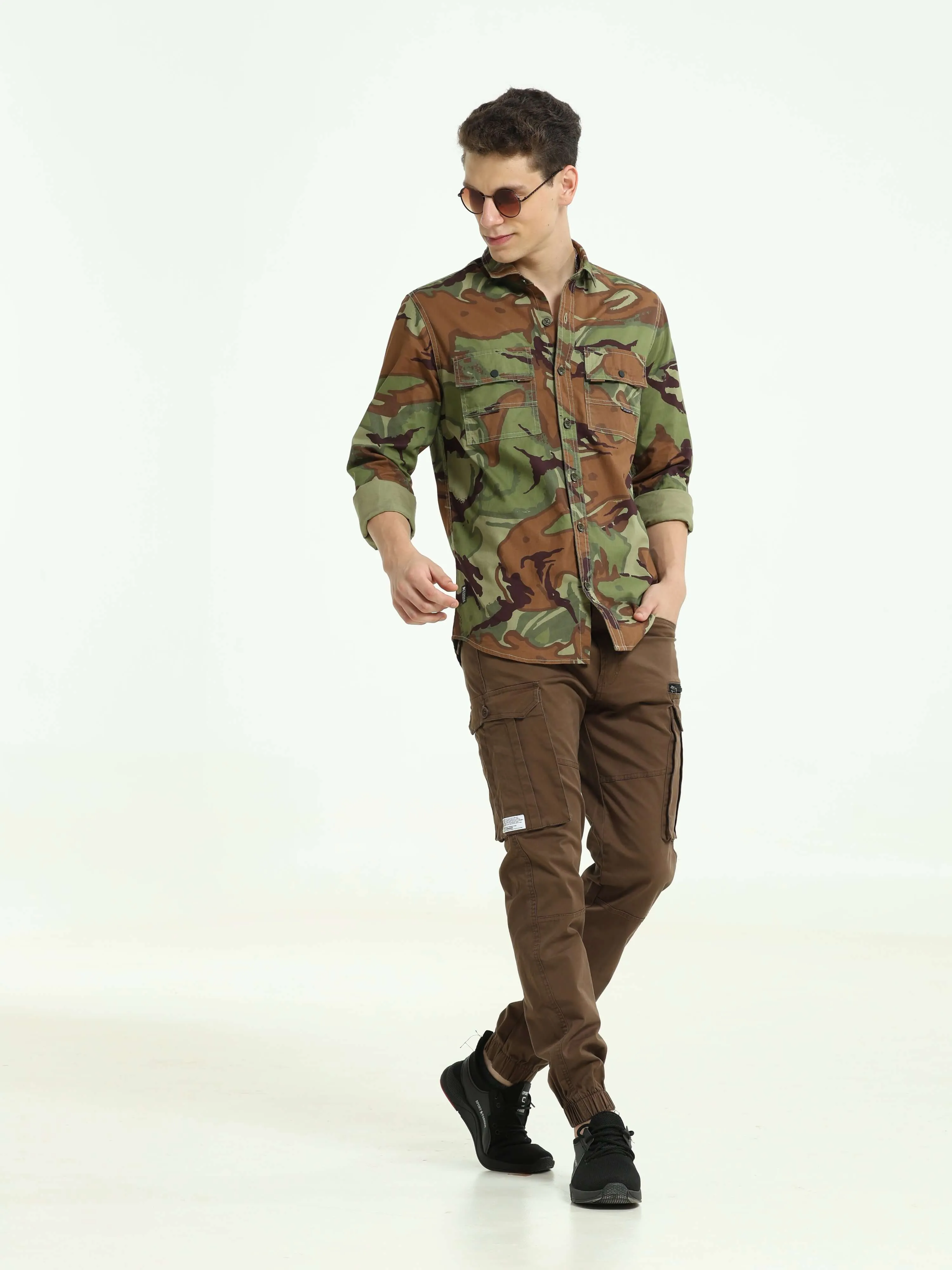 Camo Cargo army shirt