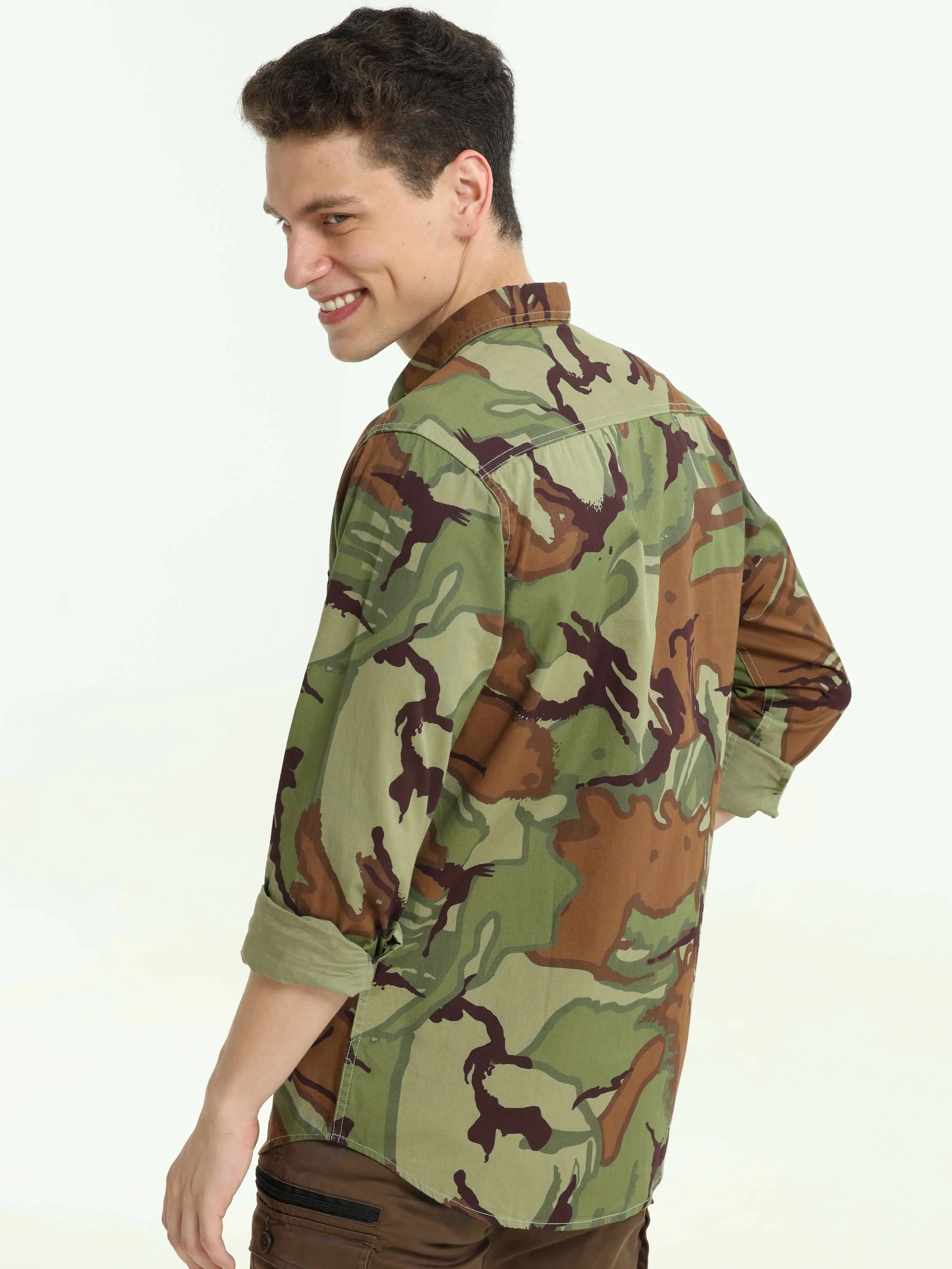 Camo Cargo army shirt