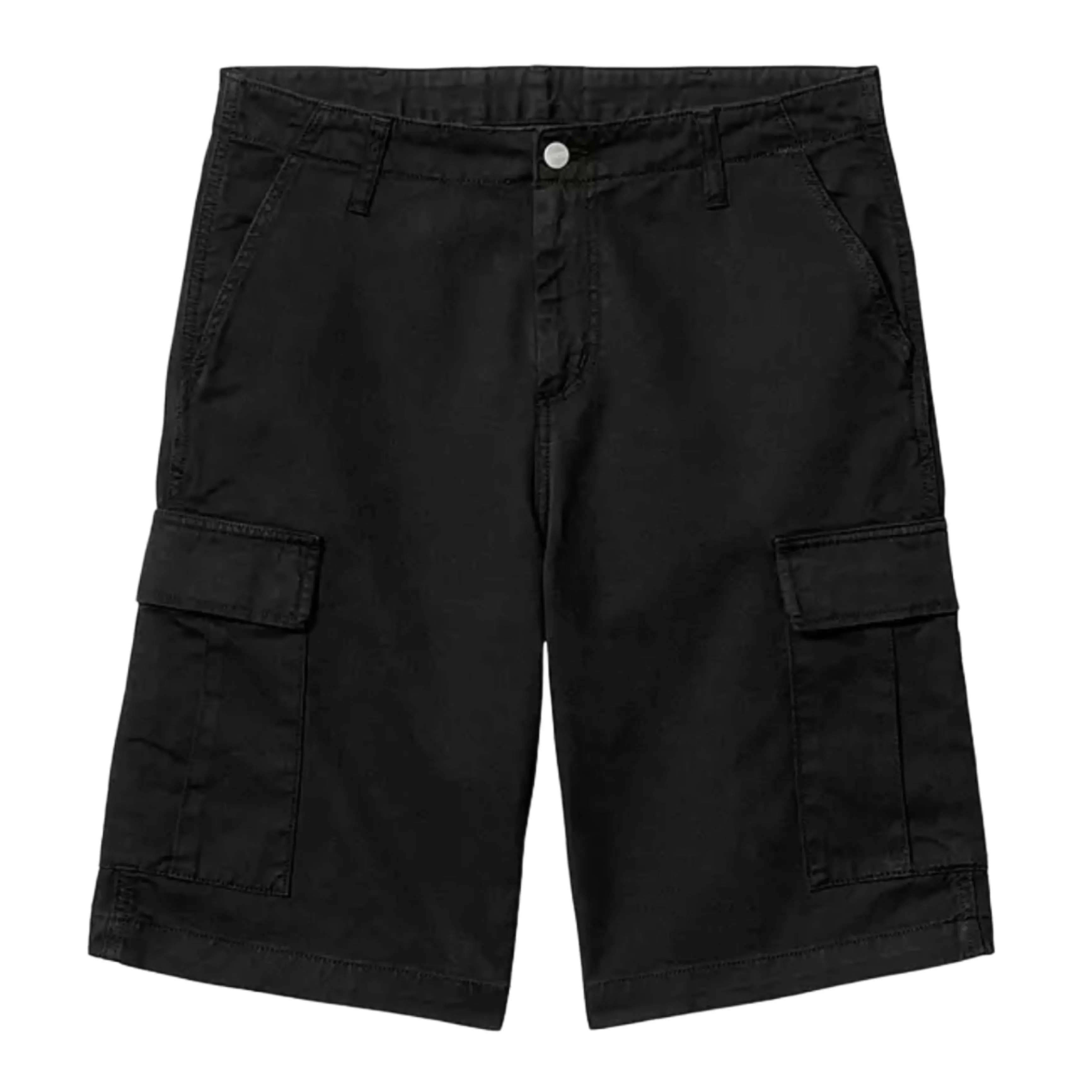 CARHARTT WIP Regular Cargo Short Black Rinsed