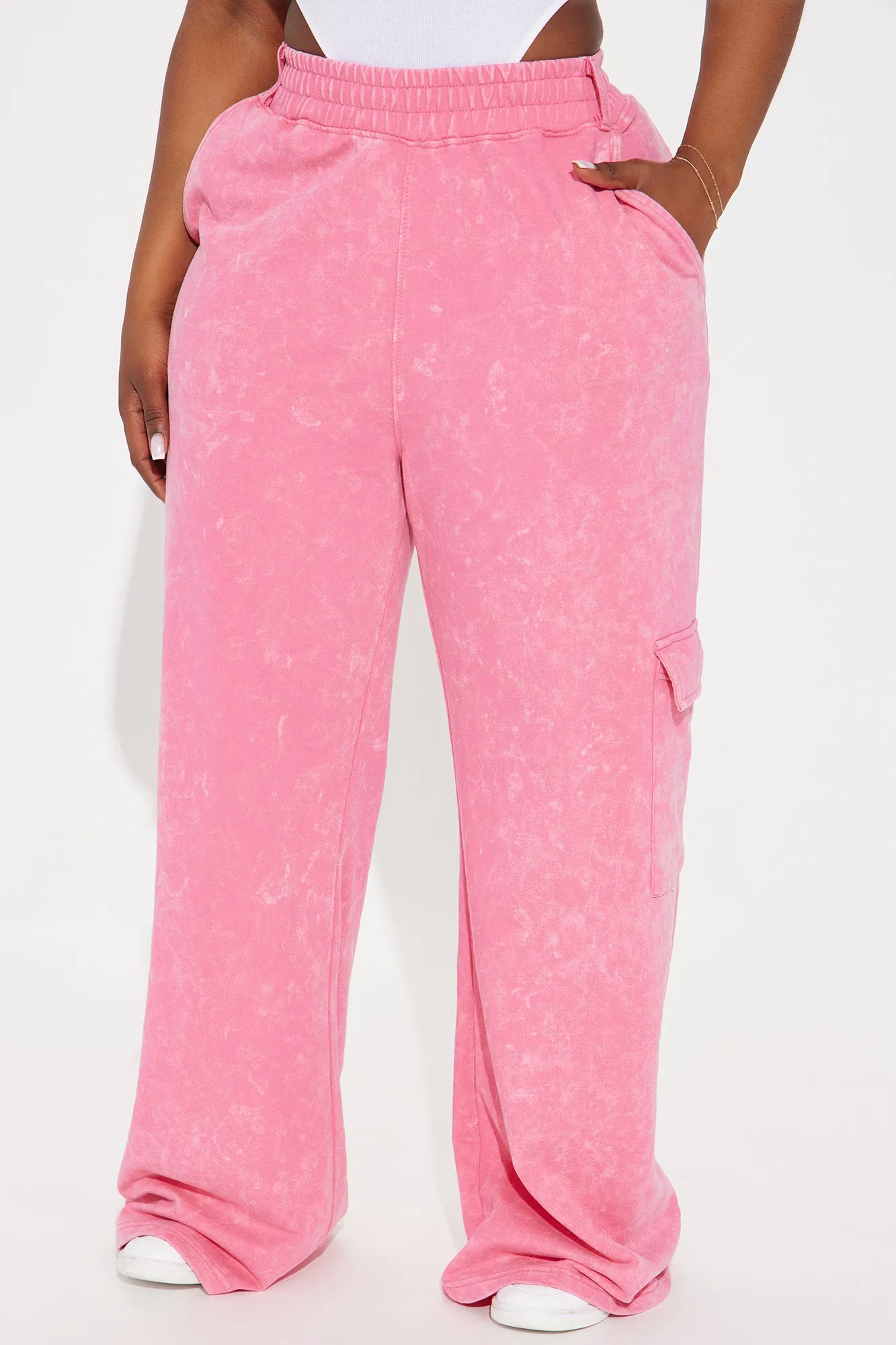 Carmen Washed Lounge Pant - Pink