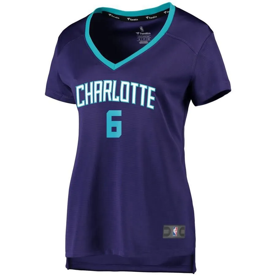 Charlotte Hornets Jalen McDaniels Fanatics Branded Fast Break Player Statement Jersey Womens - Purple | Ireland T5148U0