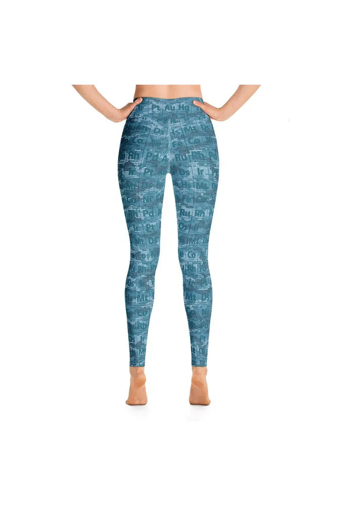 Chemistry Camouflage Yoga Leggings