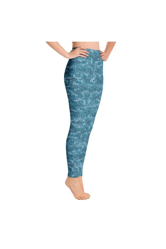 Chemistry Camouflage Yoga Leggings