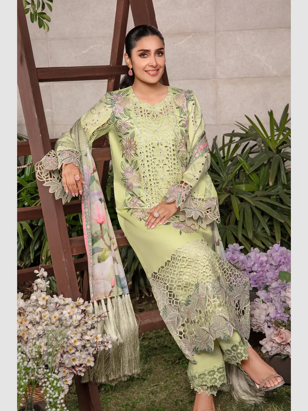 Chikankari Lawn Embroidery