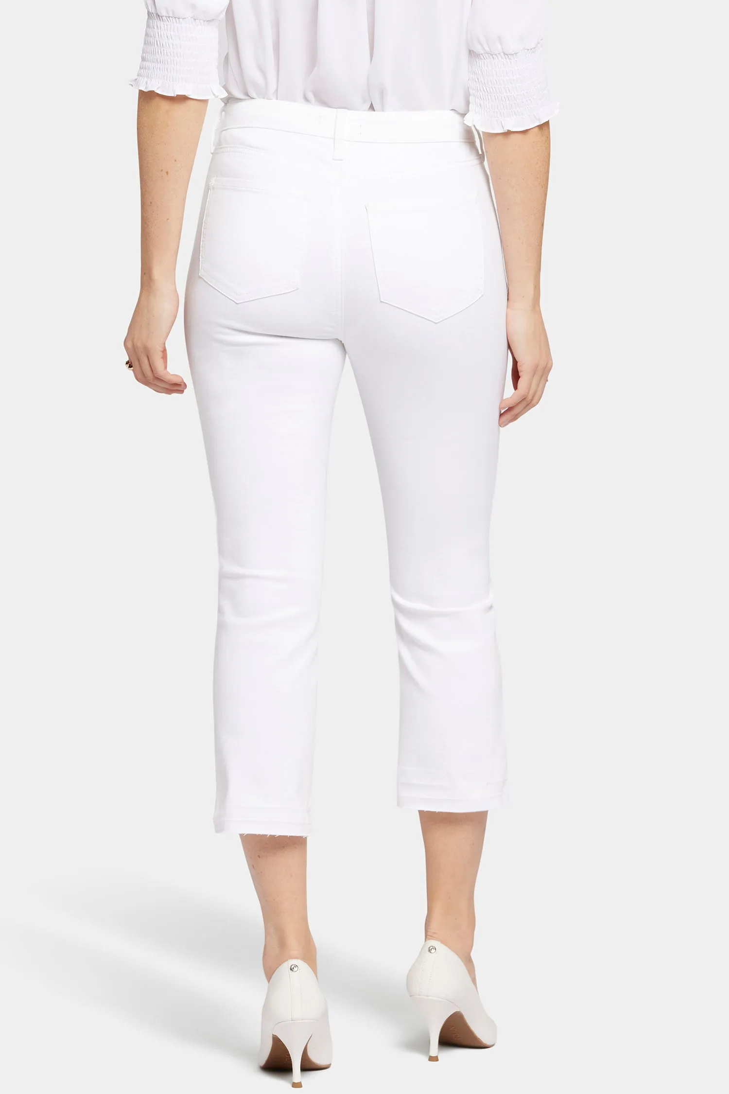 Chloe Capri Jeans - Optic White