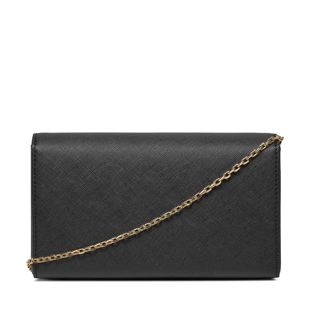 Clutch Donna con Tracolla LOVE MOSCHINO linea Smart Daily Jelly Logo Nero