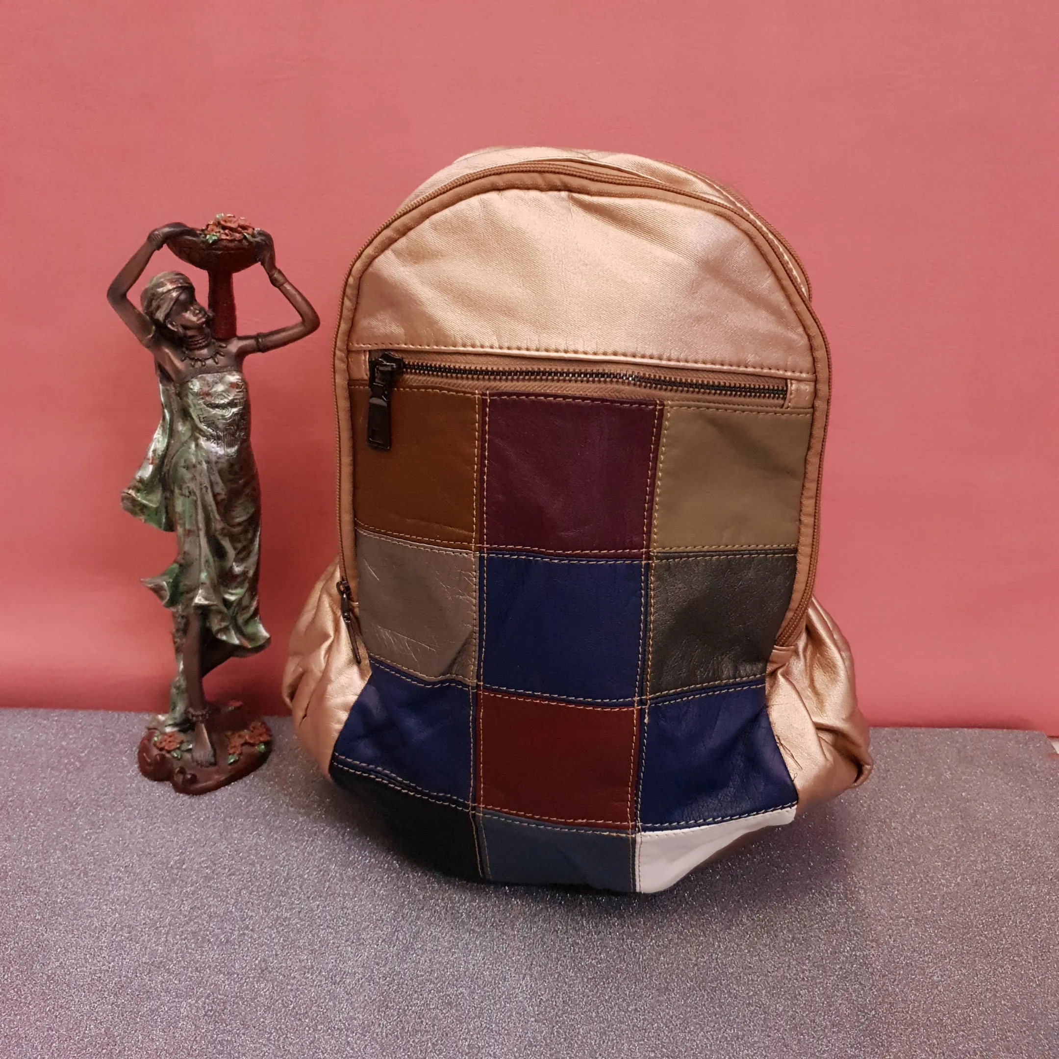 Colorful Leather Bagpacks  19006