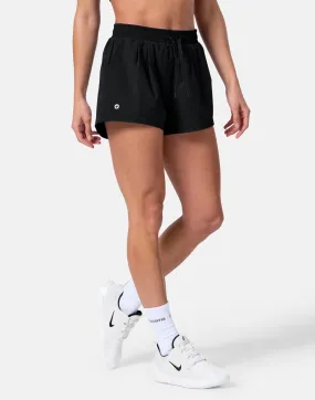 Contender Racer Short in Black