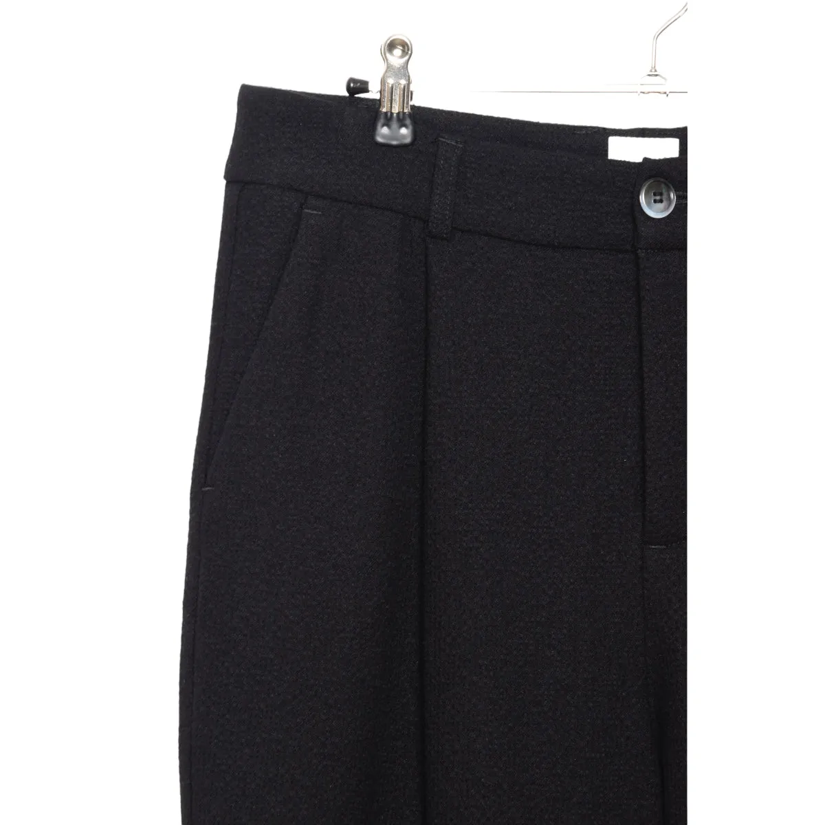 Delikatessen Trousers  black winter seersucker