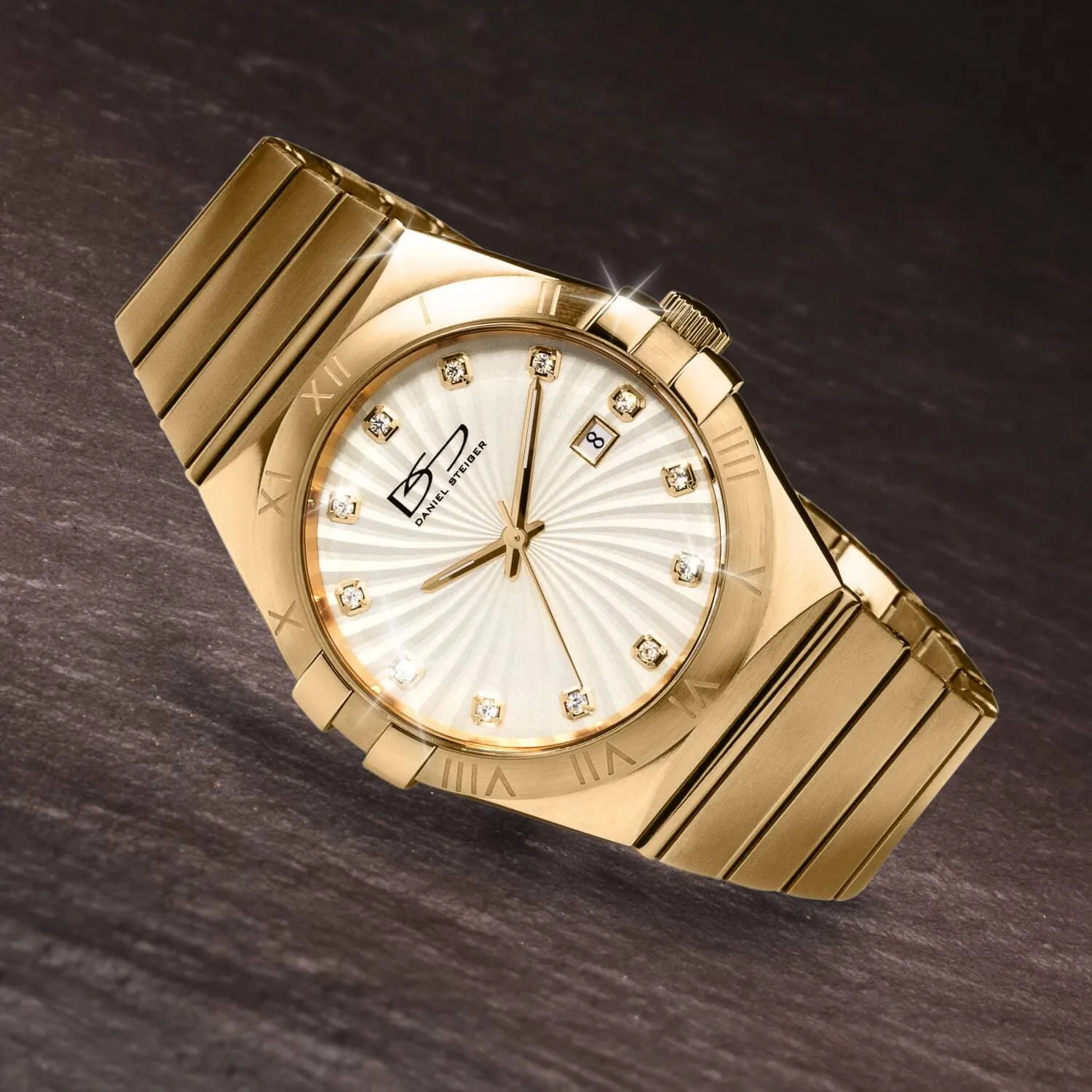 Diplomat Men's Yellow Gold Watch