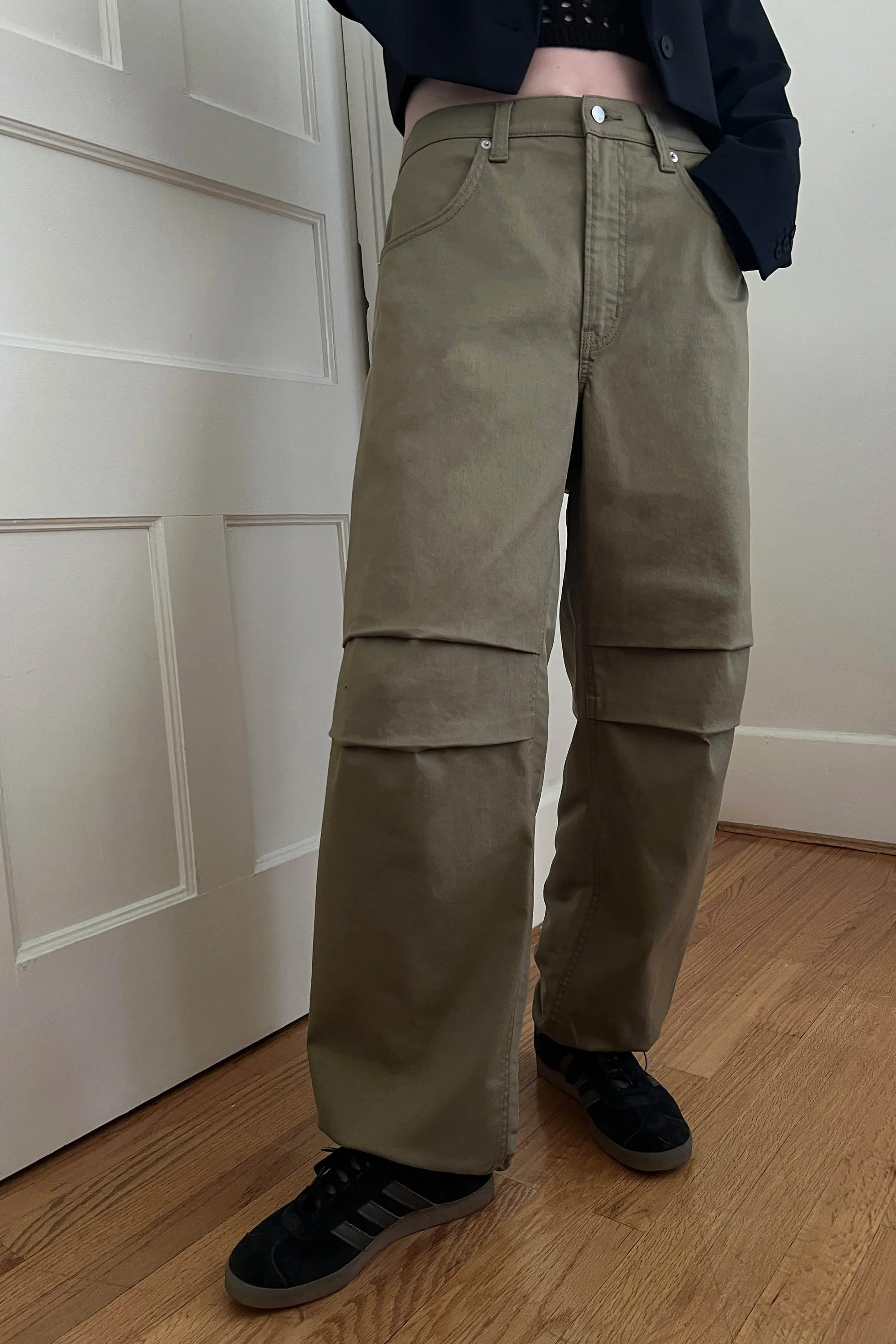 DOUBLE-FACED CARGO PANT